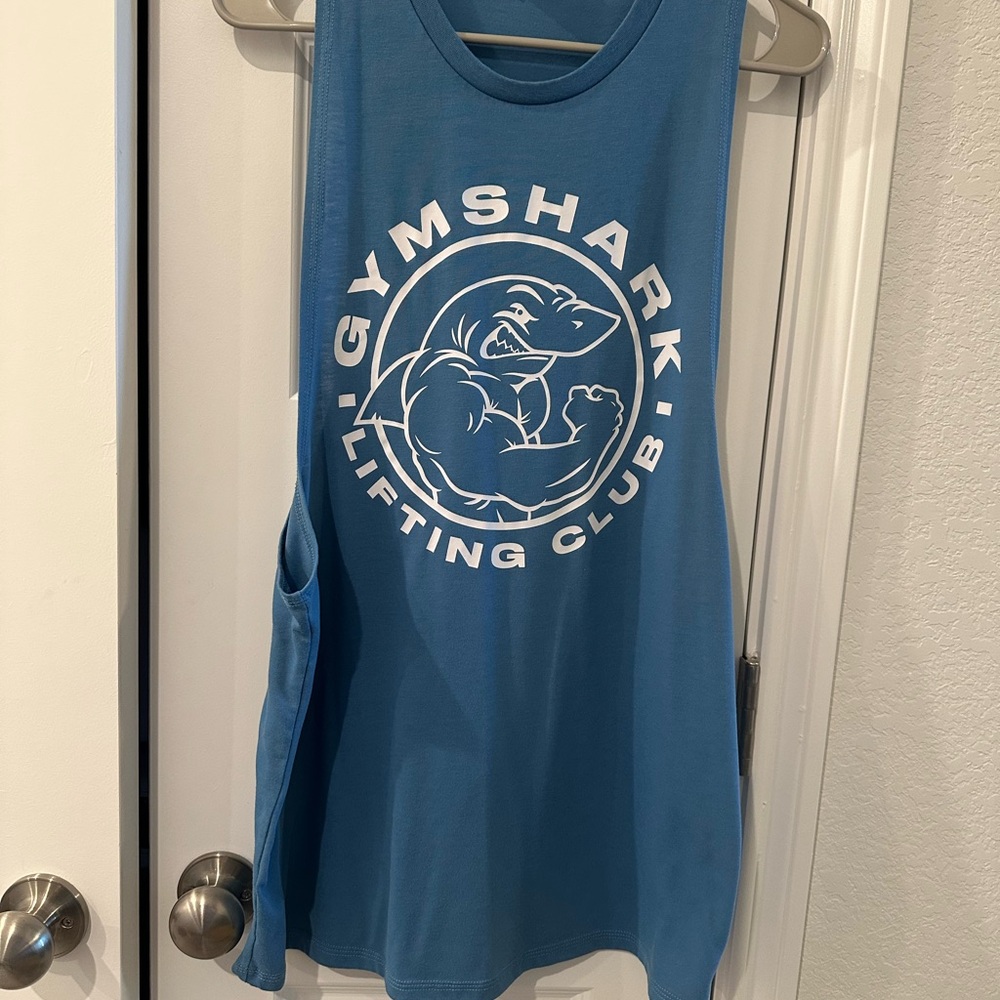 Gymshark Blue muscle tank - medium
